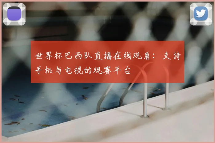 世界杯巴西队直播在线观看：支持手机与电视的观赛平台